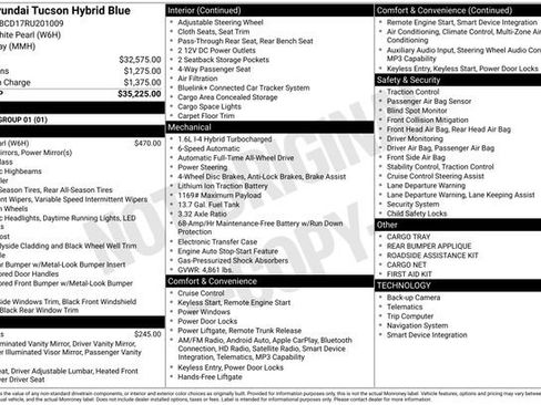 Certified 2024 Hyundai Tucson Blue image 23