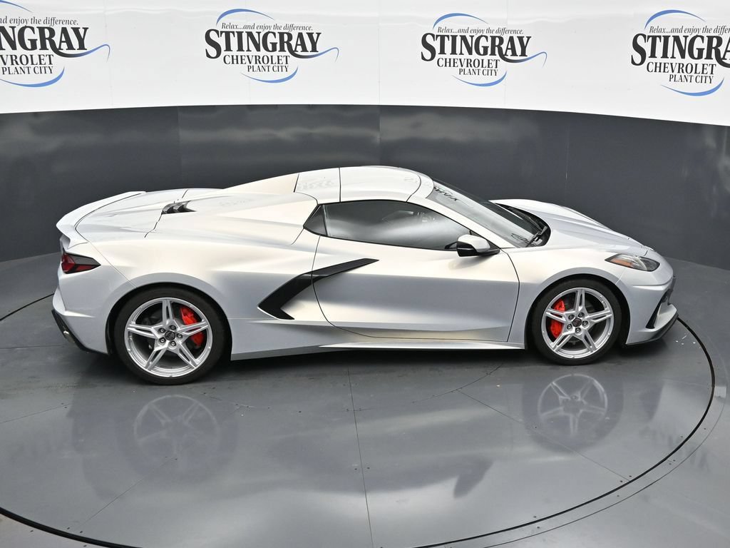 Certified 2023 Chevrolet Corvette Stingray Preferred Conv w/ Chrome Exterior Badge Package RWD image 25