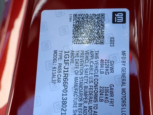 Used 2023 Chevrolet Camaro ZL1 RWD image 34