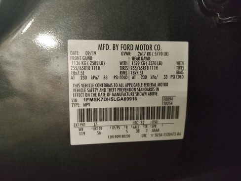Used 2020 Ford Explorer XLT w/ Equipment Group 202A RWD image 33