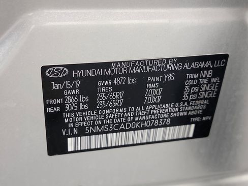 Used 2019 Hyundai Santa Fe SEL image 32