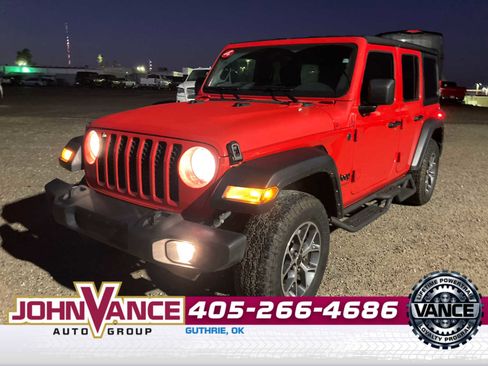 Used 2024 Jeep Wrangler Sport S image 1