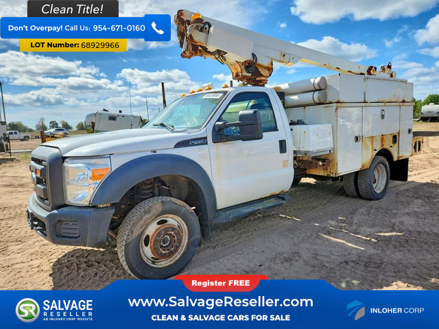 Used 2015 Ford F450 XL w/ Snow Plow Prep Package AWD/4WD image 1