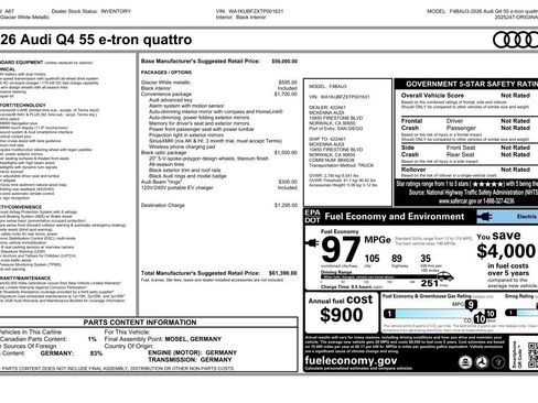New 2026 Audi Q4 e-tron Premium image 5
