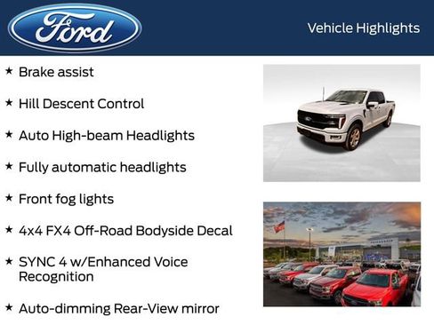 Used 2025 Ford F150 Platinum w/ FX4 Off-Road Package AWD/4WD image 12