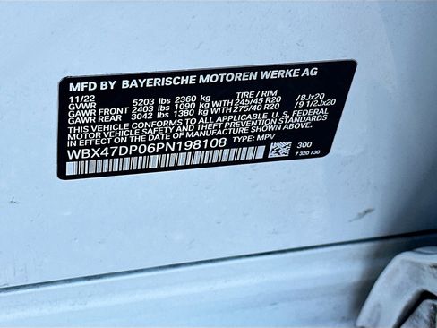 Used 2023 BMW X3 sDrive30i w/ M Sport Package image 39