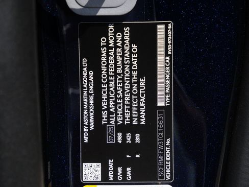 New 2026 Aston Martin DB12 Coupe image 26