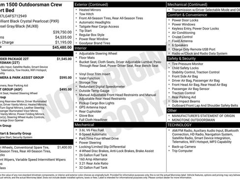 Used 2015 RAM 1500 Outdoorsman image 6