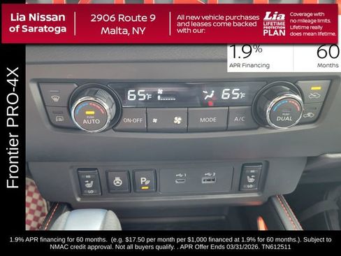 New 2026 Nissan Frontier PRO-4X w/ Pro-4x Convenience Package image 22