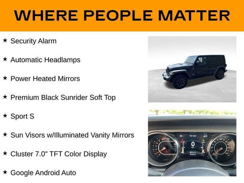 Used 2021 Jeep Wrangler Unlimited Sport image 27