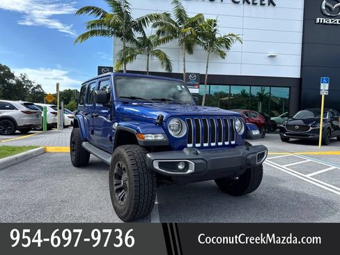Used 2018 Jeep Wrangler Unlimited Sahara AWD/4WD image 1