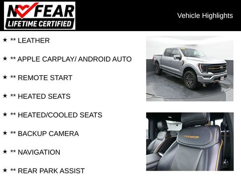 Used 2022 Ford F150 Tremor w/ Equipment Group 402A High AWD/4WD image 2