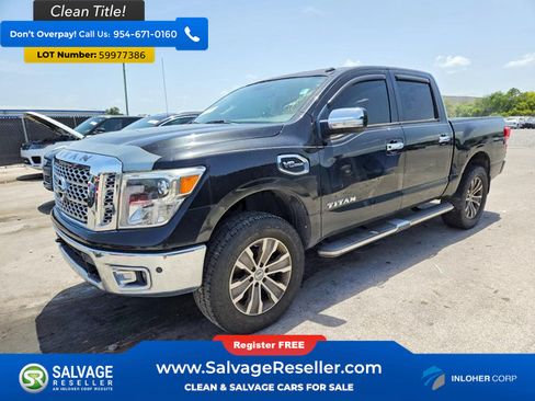 Used 2017 Nissan Titan SL AWD/4WD image 1