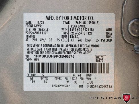 Used 2023 Ford Explorer Timberline AWD/4WD image 49