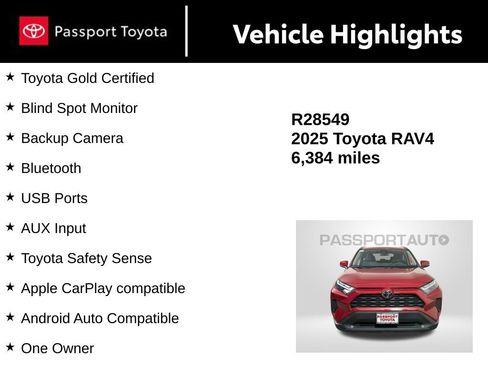 Certified 2025 Toyota RAV4 XLE image 14