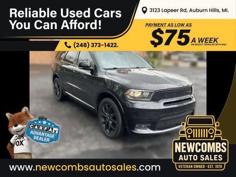 Used 2020 Dodge Durango GT AWD/4WD image 1