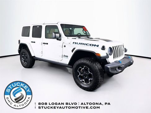 Used 2023 Jeep Wrangler Unlimited Rubicon 4xe w/ Cold Weather Group AWD/4WD image 1