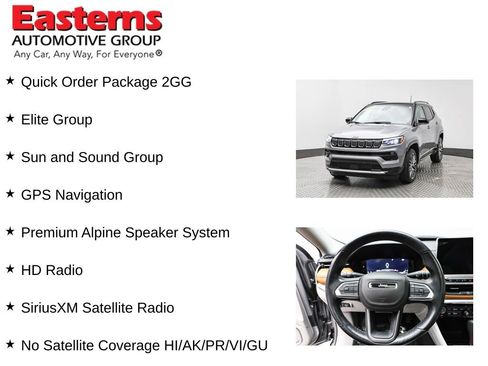 Used 2022 Jeep Compass Limited w/ Elite Group image 11