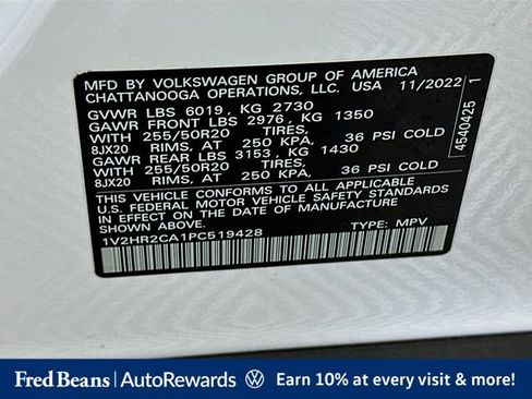 Used 2023 Volkswagen Atlas SE AWD/4WD image 37