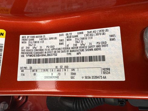 Used 2022 Ford Bronco Outer Banks AWD/4WD image 28