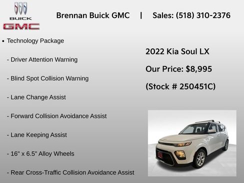Used 2022 Kia Soul LX w/ Technology Package FWD image 6