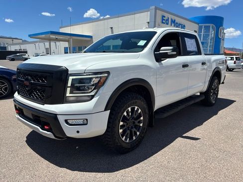 Used 2020 Nissan Titan PRO-4X w/ Pro-4x Utility Package AWD/4WD image 1