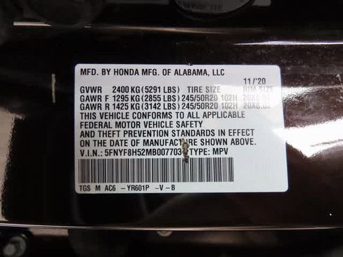 Certified 2021 Honda Passport EX-L image 26