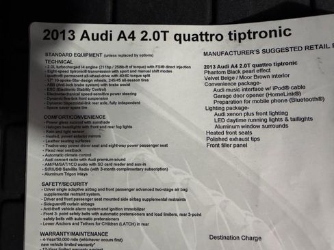 Used 2013 Audi A4 2.0T Premium image 94