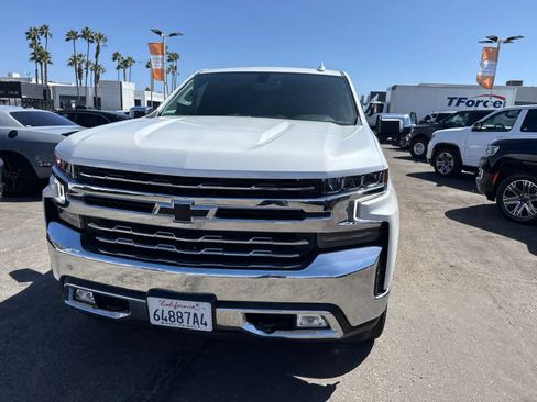 Used 2021 Chevrolet Silverado 1500 LTZ w/ LPO, Dark Essentials Package RWD image 3