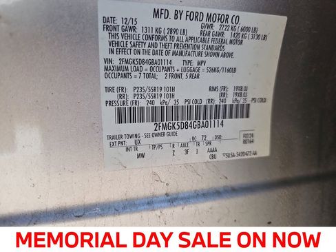 Used 2016 Ford Flex Limited FWD image 43