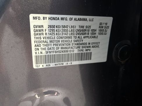 Used 2019 Honda Pilot EX-L image 11