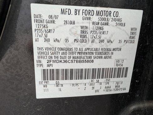 Used 2007 Ford Edge SE FWD image 44