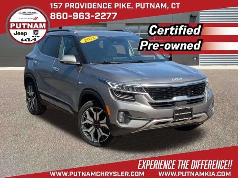 Certified 2022 Kia Seltos SX w/ Sunroof Package image 1