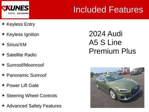 Used 2024 Audi A5 2.0T Premium Plus AWD/4WD image 3