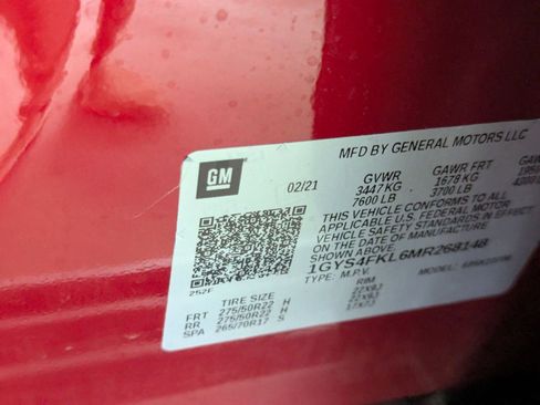 Used 2021 Cadillac Escalade Sport w/ Driver Assist Tech Package image 20