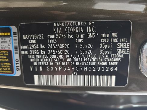Used 2022 Kia Telluride SX FWD image 30