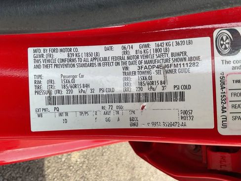Used 2015 Ford Fiesta SE FWD image 39