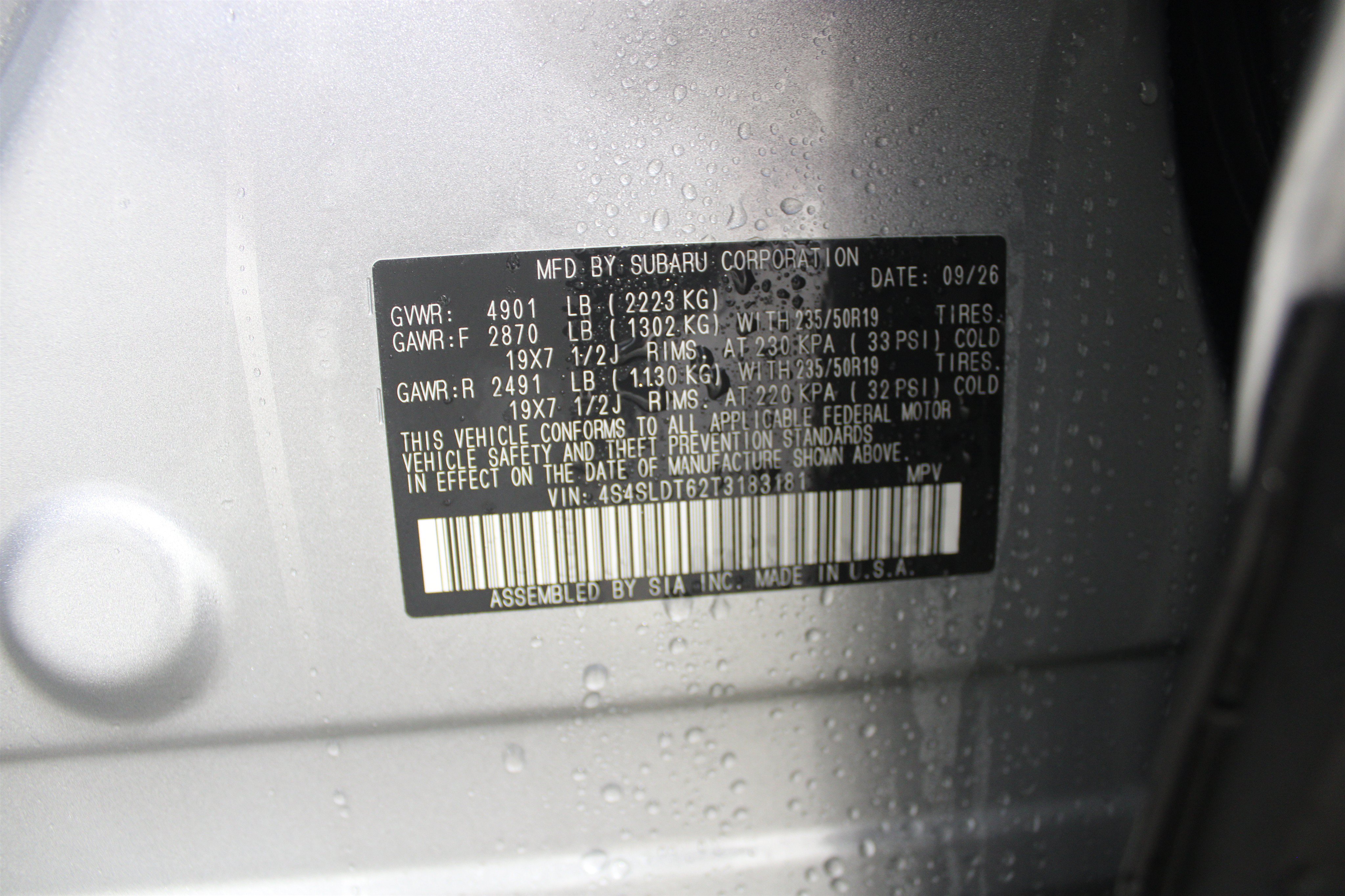 New 2026 Subaru Forester Touring AWD/4WD image 36