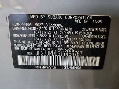 Certified 2026 Subaru Outback Limited w/ Premium/Limited Package 2 AWD/4WD image 36
