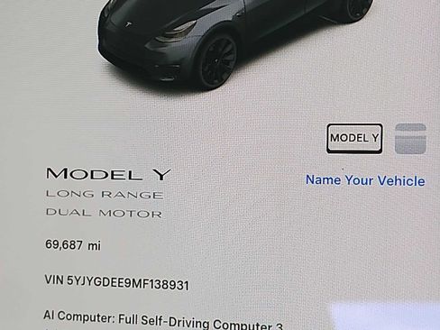 Used 2021 Tesla Model Y Long Range AWD/4WD image 11