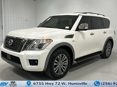 Used 2018 Nissan Armada Platinum w/ Captain Seat Package image 1
