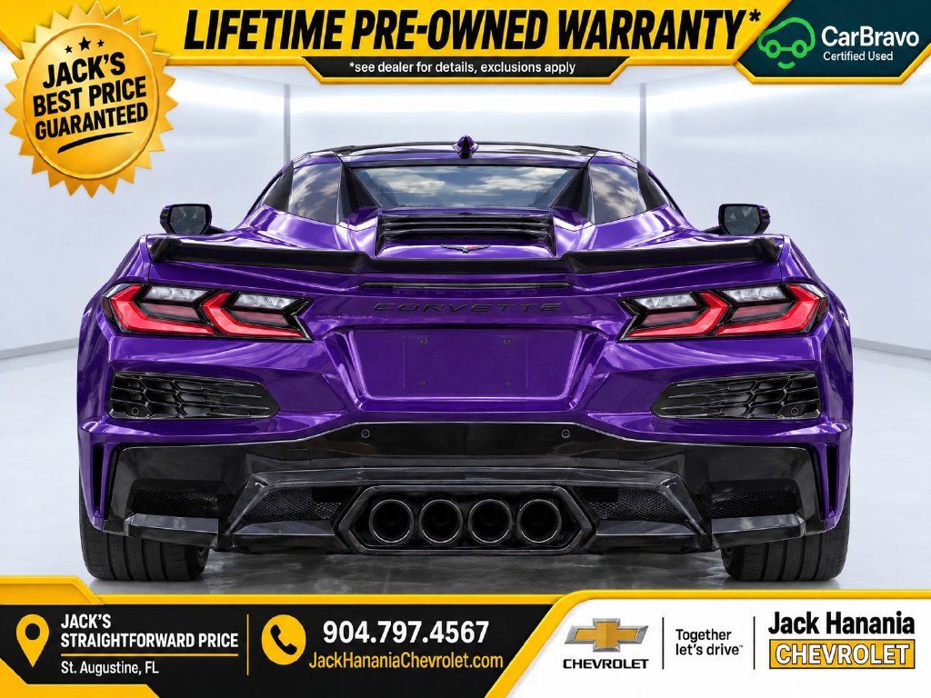 Used 2025 Chevrolet Corvette Z06 w/ Stealth Interior Trim Package RWD image 6