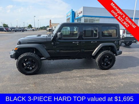 Used 2022 Jeep Wrangler Unlimited Sport AWD/4WD image 5