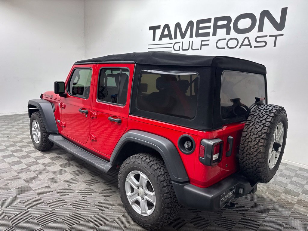 Used 2018 Jeep Wrangler Unlimited Sport S AWD/4WD image 8
