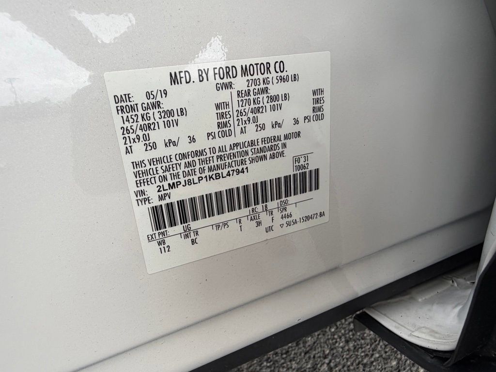 Used 2019 Lincoln Nautilus Reserve AWD/4WD image 48