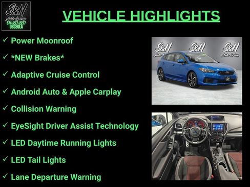 Used 2020 Subaru Impreza 2.0i Sport w/ Popular Package #2 AWD/4WD image 3