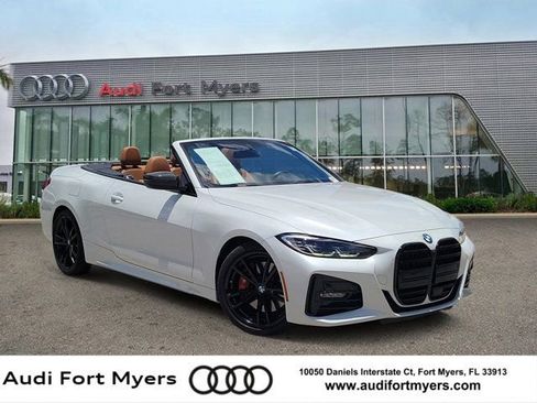 Used 2021 BMW 430i Convertible w/ M Sport Package RWD image 1