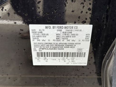 Used 2019 Ford Edge SEL w/ Equipment Group 201A AWD/4WD image 34