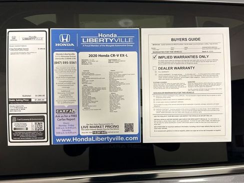 Used 2020 Honda CR-V EX-L image 59