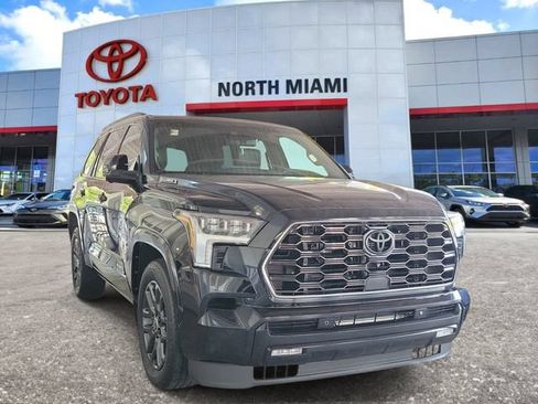 Used 2024 Toyota Sequoia Platinum AWD/4WD image 1